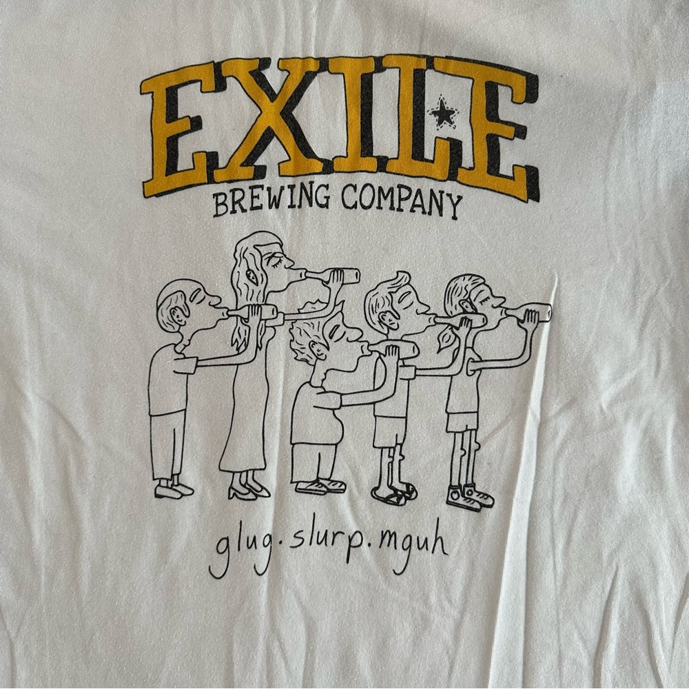 Exile Brewing Company Des Moines graphic tee